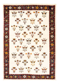 Gabbeh-tæppe - Persisk - 245 x 177 cm - creme