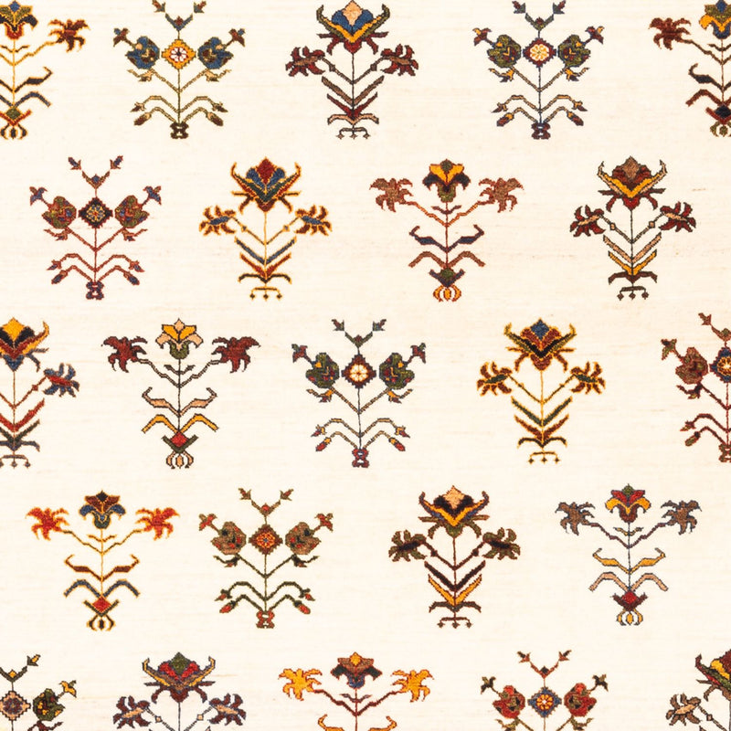 Gabbeh-tæppe - Persisk - 245 x 177 cm - creme
