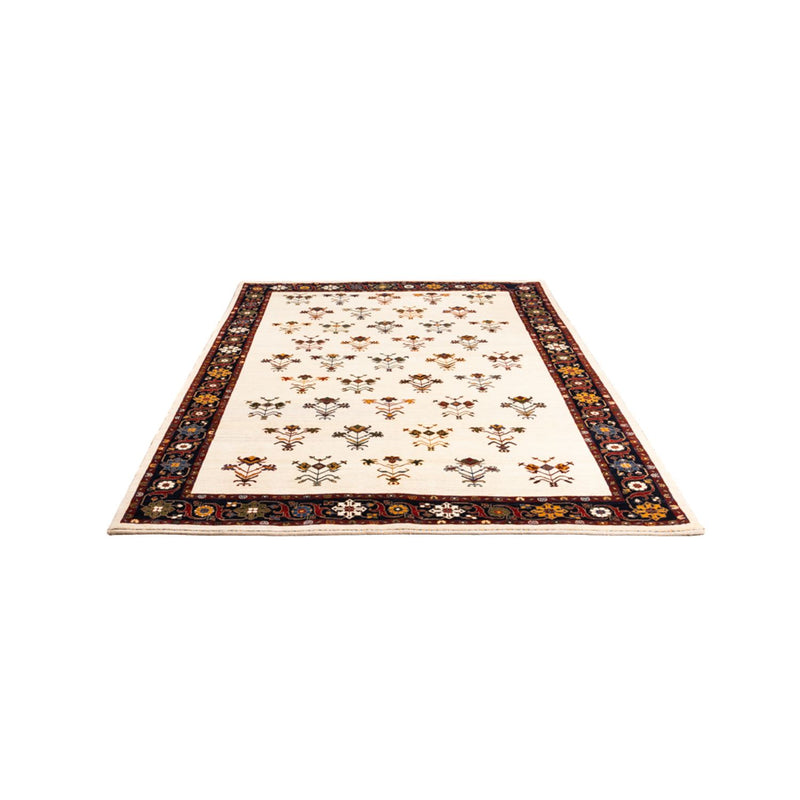 Gabbeh-tæppe - Persisk - 245 x 177 cm - creme