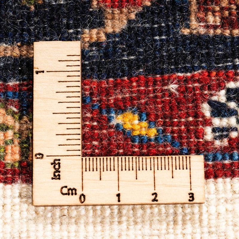 Gabbeh-tæppe - Persisk - 245 x 177 cm - creme