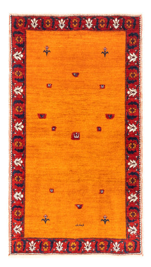 Gabbeh-tæppe - Persisk - 165 x 104 cm - guld