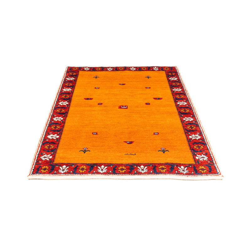 Gabbeh-tæppe - Persisk - 165 x 104 cm - guld