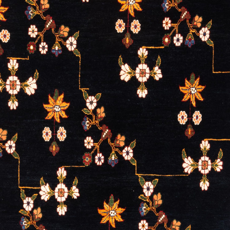Gabbeh-tæppe - Persisk - 180 x 122 cm - mørkeblå