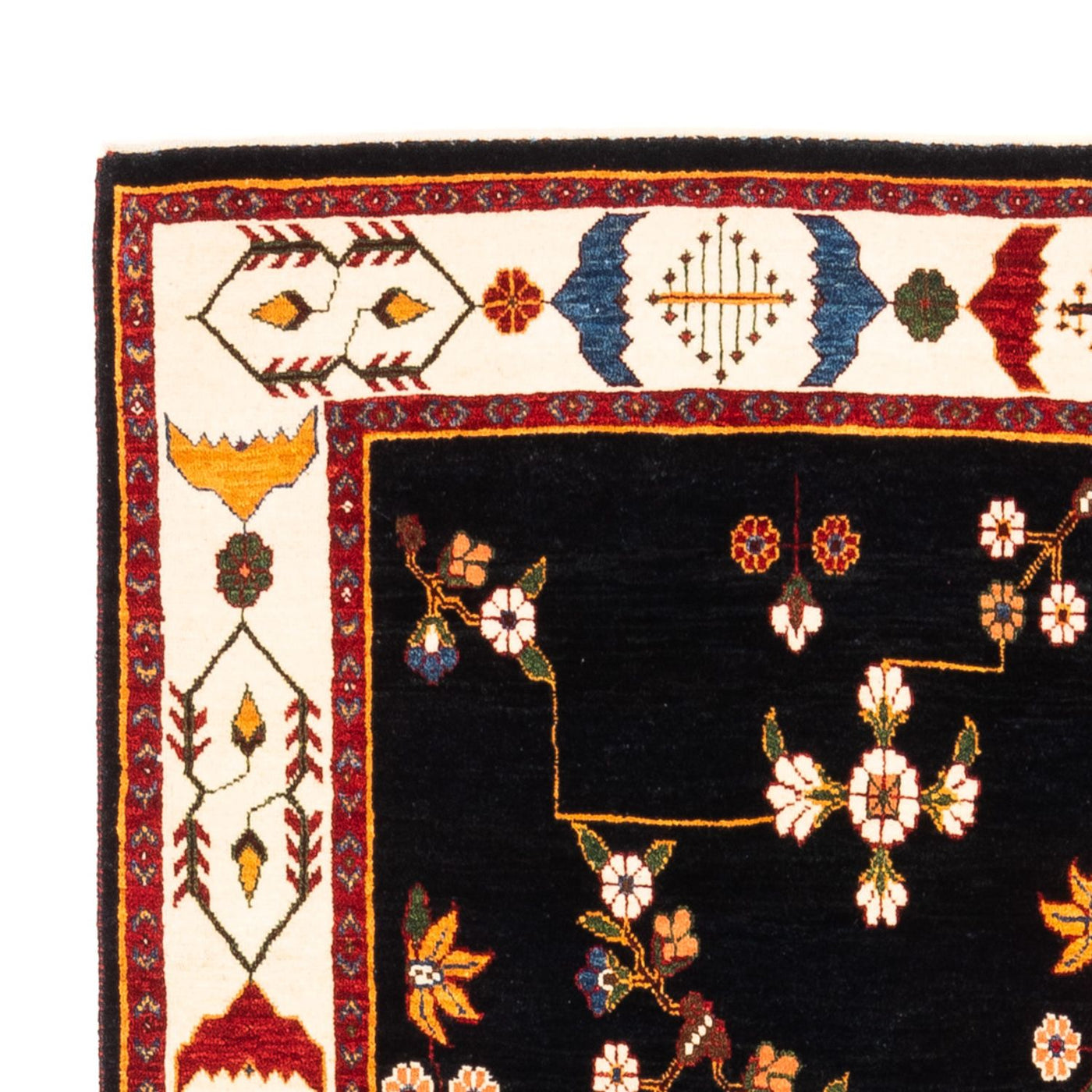 Persisk Gabbeh Tæppe 180x122cm - Perserteppich Wollteppich