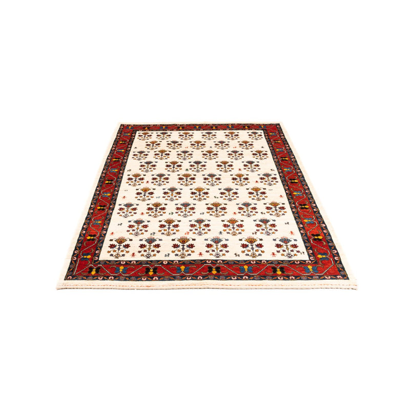 Gabbeh-tæppe - Persisk - 194 x 127 cm - creme