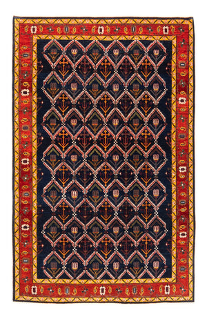 Gabbeh-tæppe - Persisk - 205 x 143 cm - mørkeblå