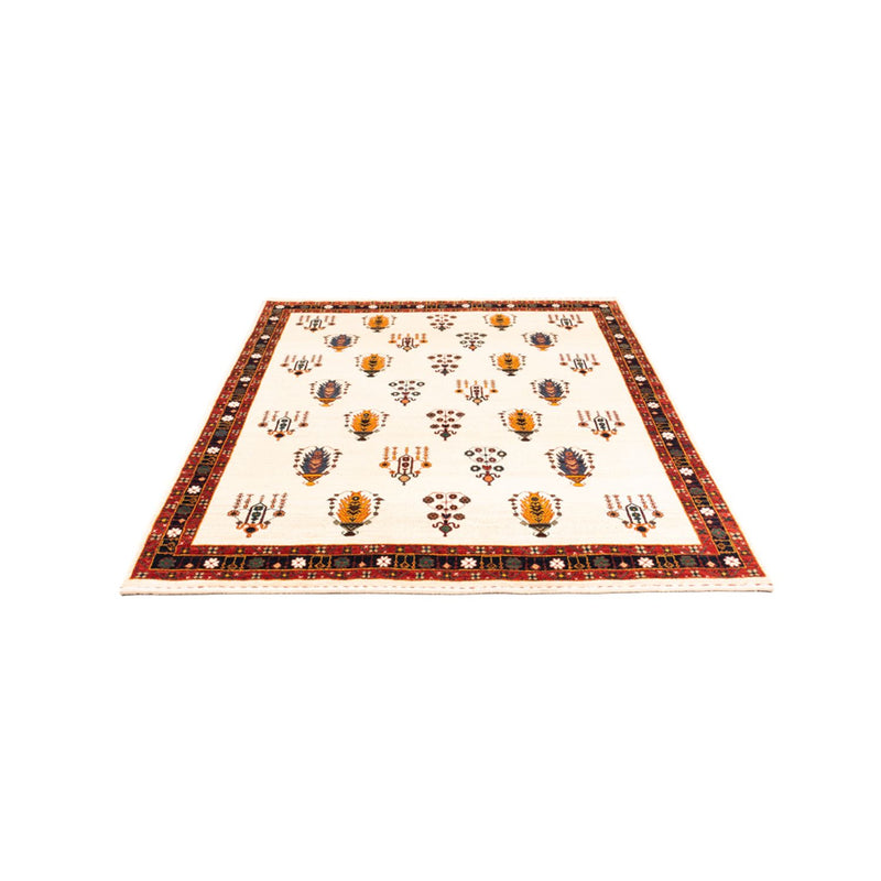 Gabbeh-tæppe - Persisk - 215 x 152 cm - creme