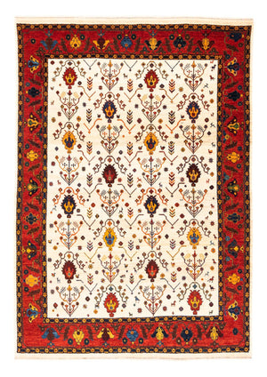 Gabbeh-tæppe - Persisk - 212 x 155 cm - creme