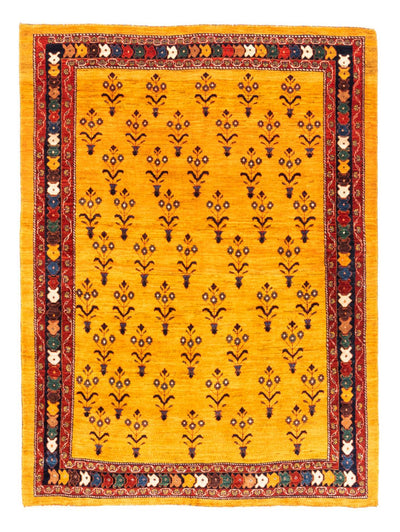 Persisk Gabbeh Tæppe 149x198cm - Perserteppich Wollteppich