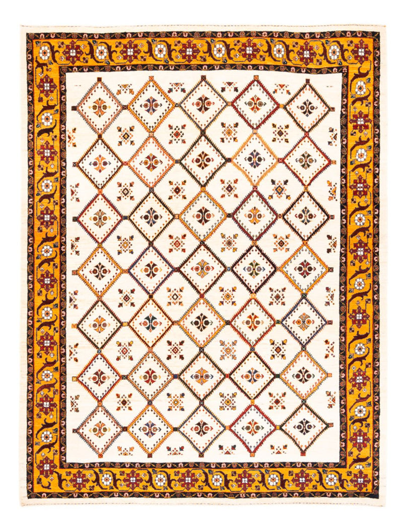 Gabbeh-tæppe - Persisk - 234 x 180 cm - creme