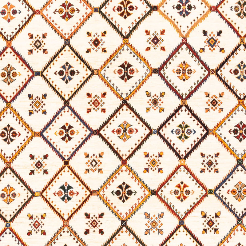 Gabbeh-tæppe - Persisk - 234 x 180 cm - creme