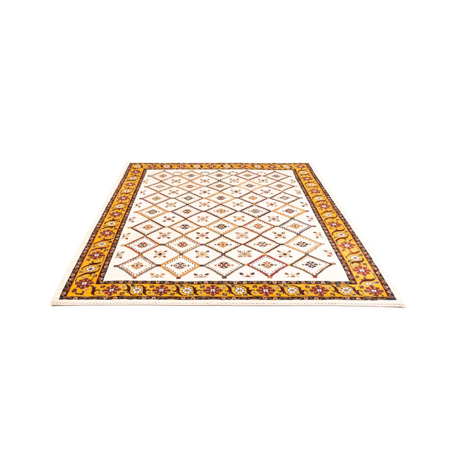 Gabbeh-tæppe - Persisk - 234 x 180 cm - creme