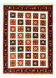 Persisk Gabbeh Tæppe 210x150cm - Perserteppich Wollteppich