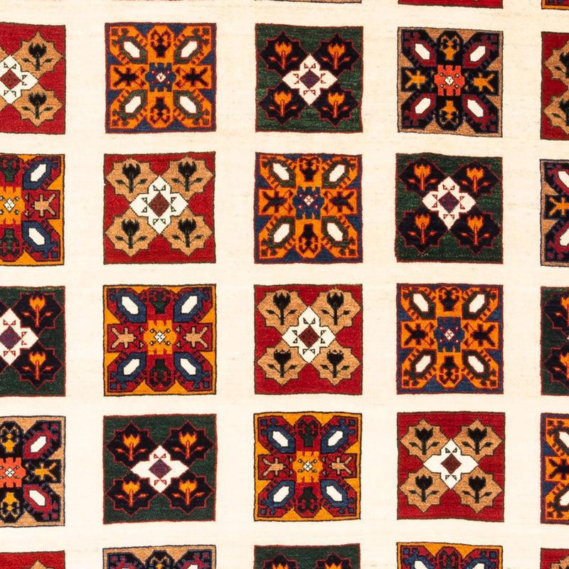 Gabbeh-tæppe - Persisk - 210 x 150 cm - beige