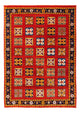 Persisk Gabbeh Tæppe 150x213cm - Perserteppich Wollteppich