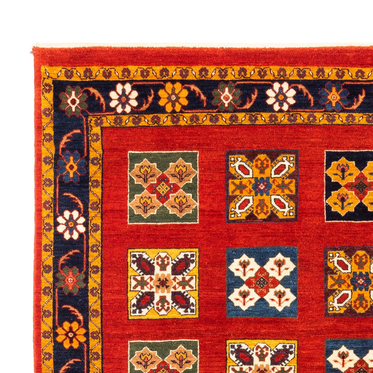 Persisk Gabbeh Tæppe 150x213cm - Perserteppich Wollteppich