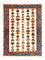 Gabbeh-tæppe - Persisk - 194 x 145 cm - creme