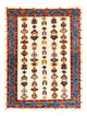 Persisk Gabbeh Tæppe 194x145cm - Perserteppich Wollteppich
