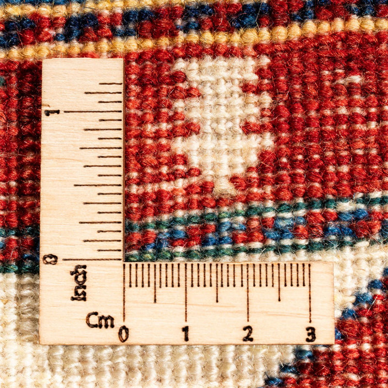 Gabbeh-tæppe - Persisk - 194 x 145 cm - creme