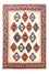Gabbeh-tæppe - Persisk - 153 x 100 cm - creme