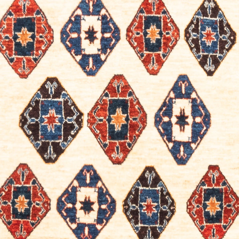 Gabbeh-tæppe - Persisk - 153 x 100 cm - creme