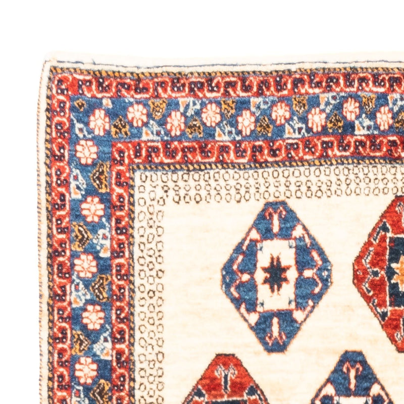 Gabbeh-tæppe - Persisk - 153 x 100 cm - creme