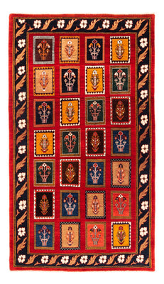 Gabbeh-tæppe - Persisk - 196 x 118 cm - flerfarvet