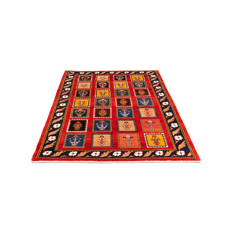 Gabbeh-tæppe - Persisk - 196 x 118 cm - flerfarvet