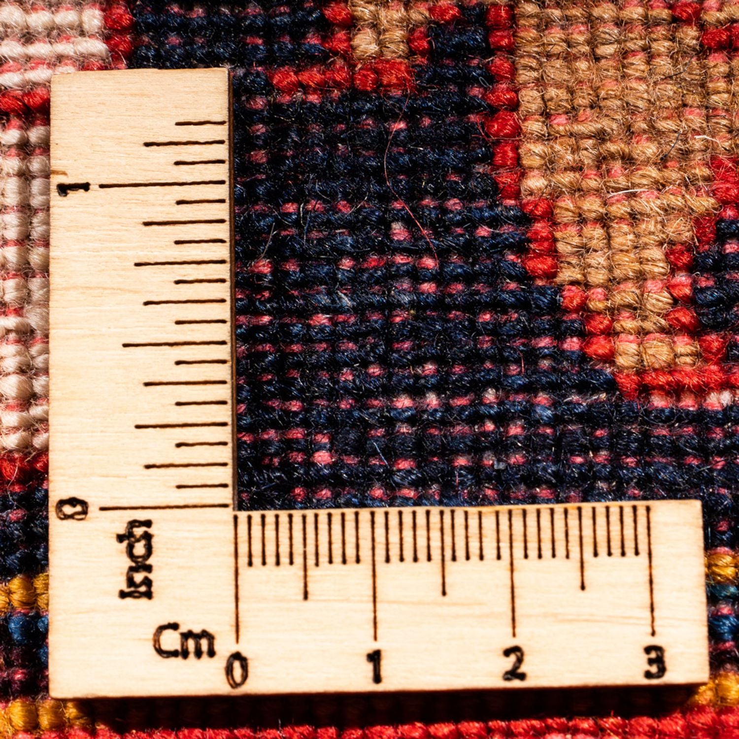 Gabbeh-tæppe - Persisk - 196 x 118 cm - flerfarvet
