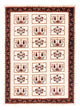 Persisk Gabbeh Tæppe 210x154cm - Perserteppich Wollteppich