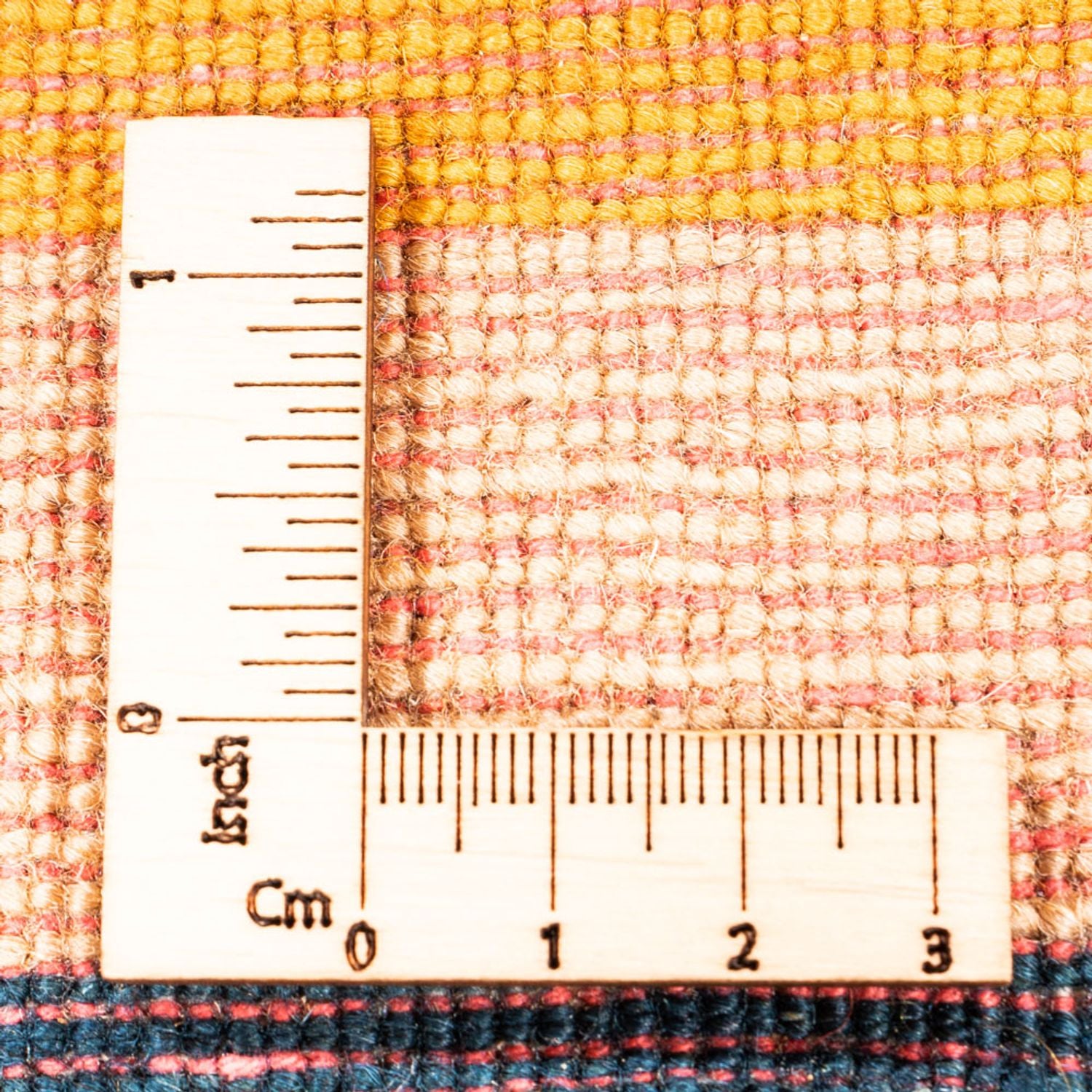 Gabbeh-tæppe - Persisk - 155 x 108 cm - guld