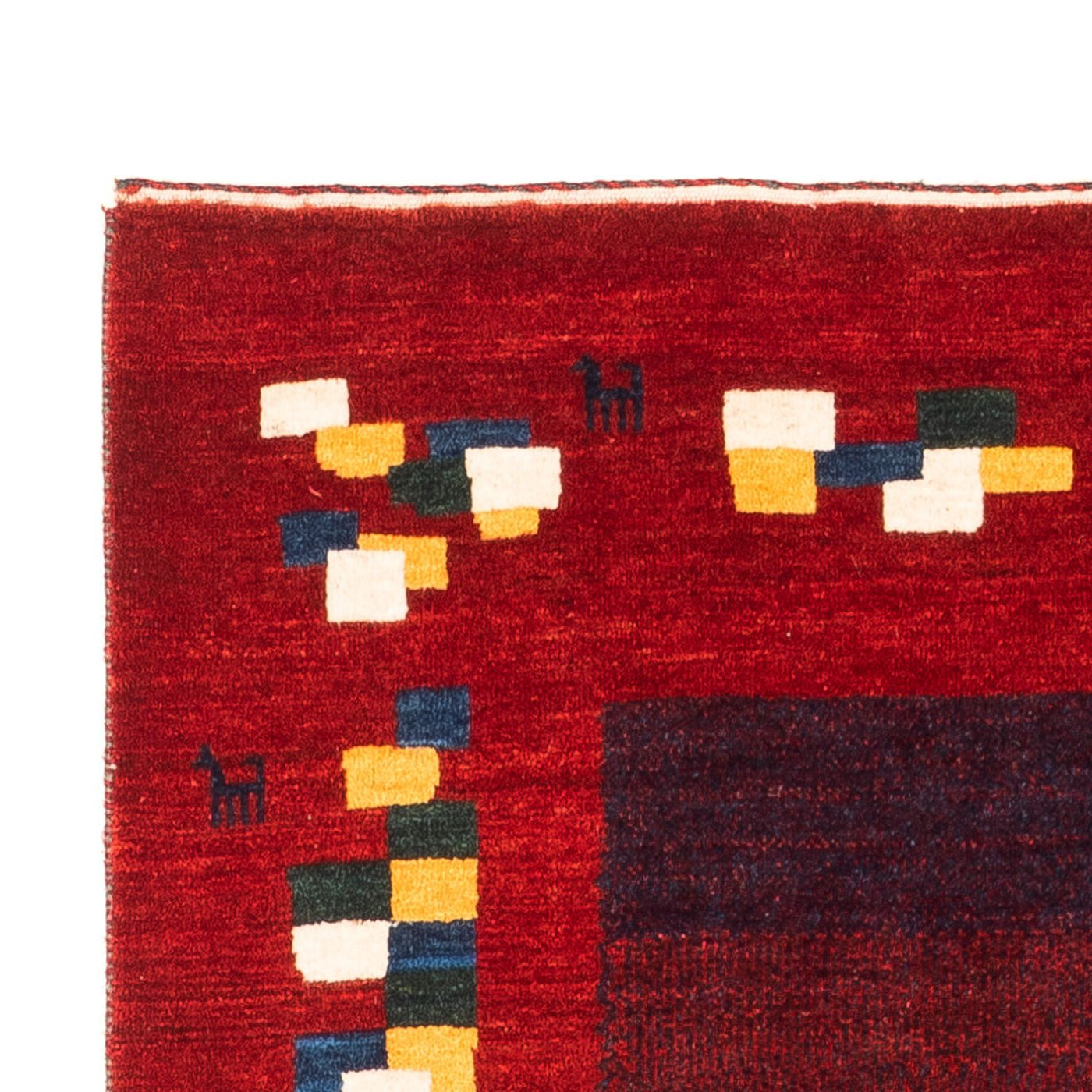Persisk Gabbeh Tæppe 200x85cm - Perserteppich Wollteppich