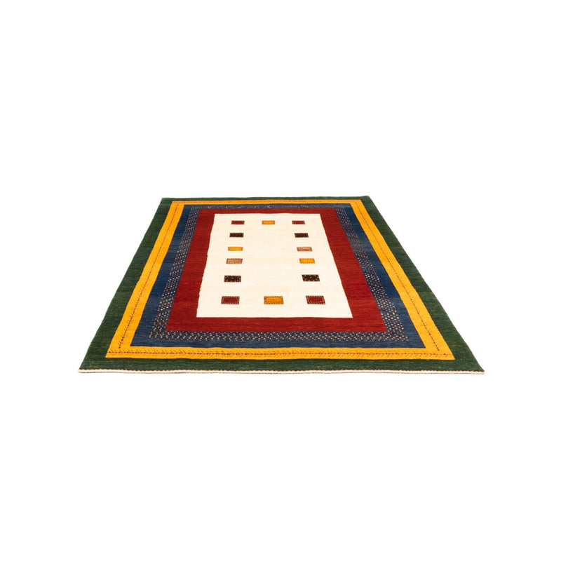 Gabbeh-tæppe - Persisk - 243 x 174 cm - creme