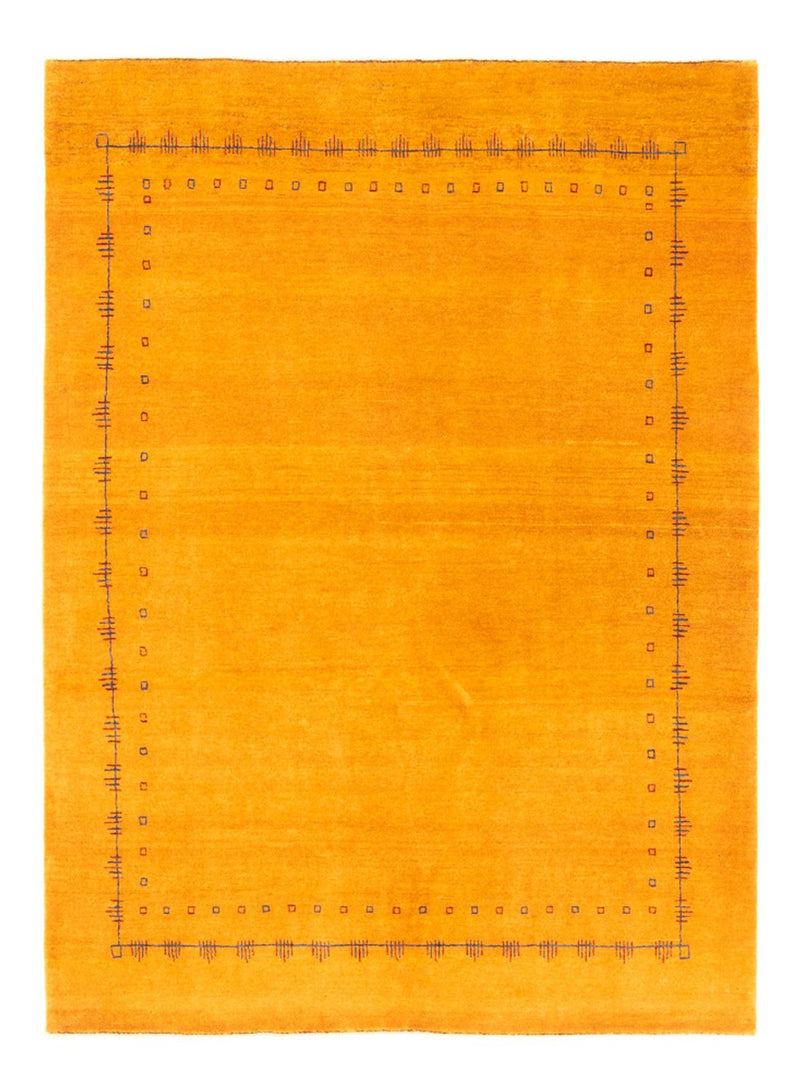Gabbeh-tæppe - Persisk - 191 x 147 cm - guld