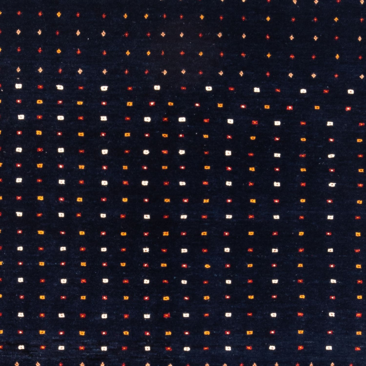 Gabbeh-tæppe - Persisk - 190 x 151 cm - mørkeblå