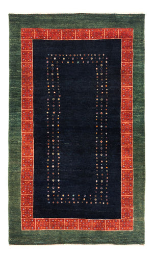 Gabbeh-tæppe - Persisk - 160 x 100 cm - mørkeblå