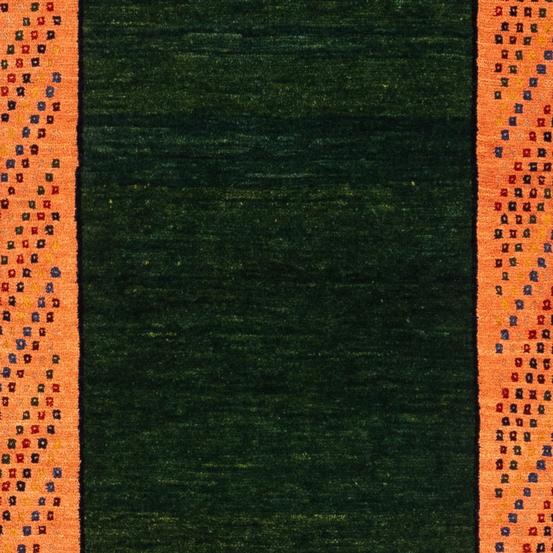 Løber Gabbeh-tæppe - Persisk - 232 x 85 cm - mørkeblå