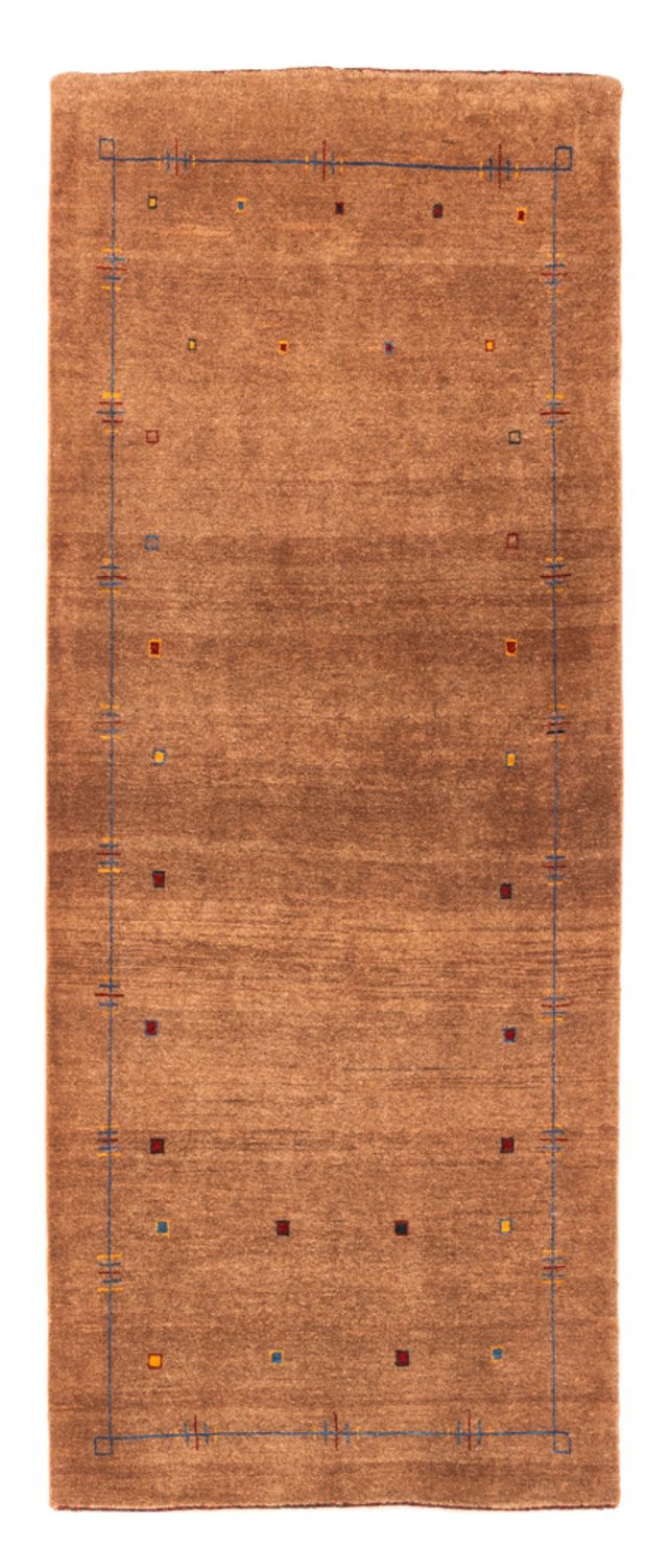 Løber Gabbeh-tæppe - Persisk - 213 x 90 cm - beige