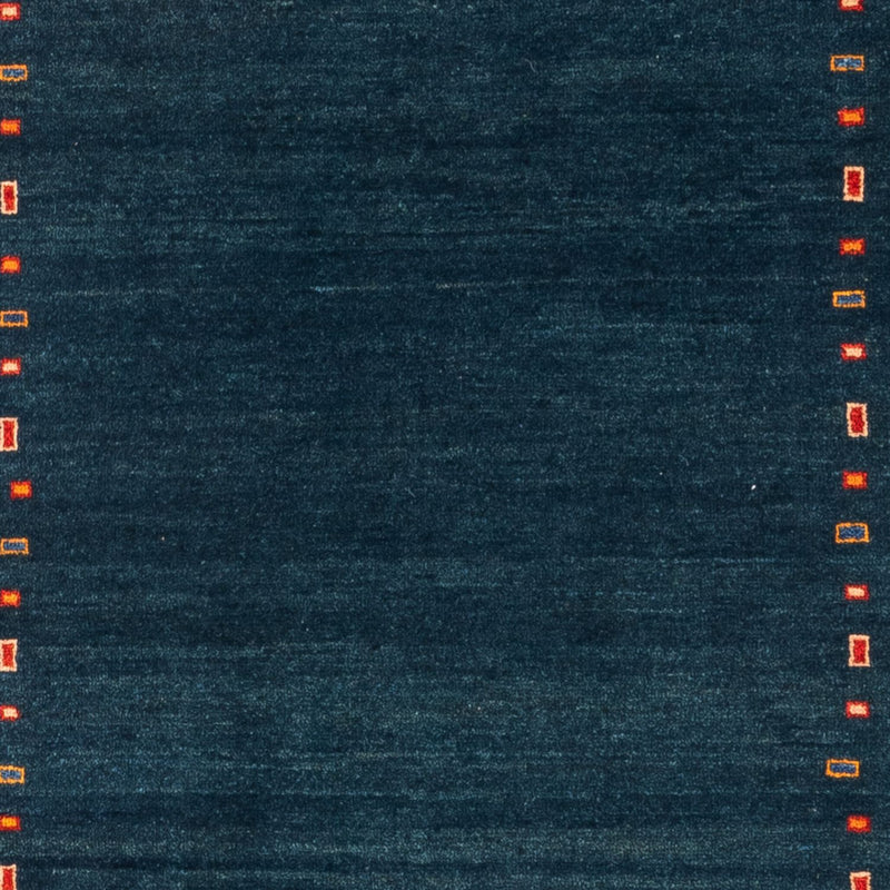 Løber Gabbeh-tæppe - Persisk - 251 x 80 cm - mørkeblå