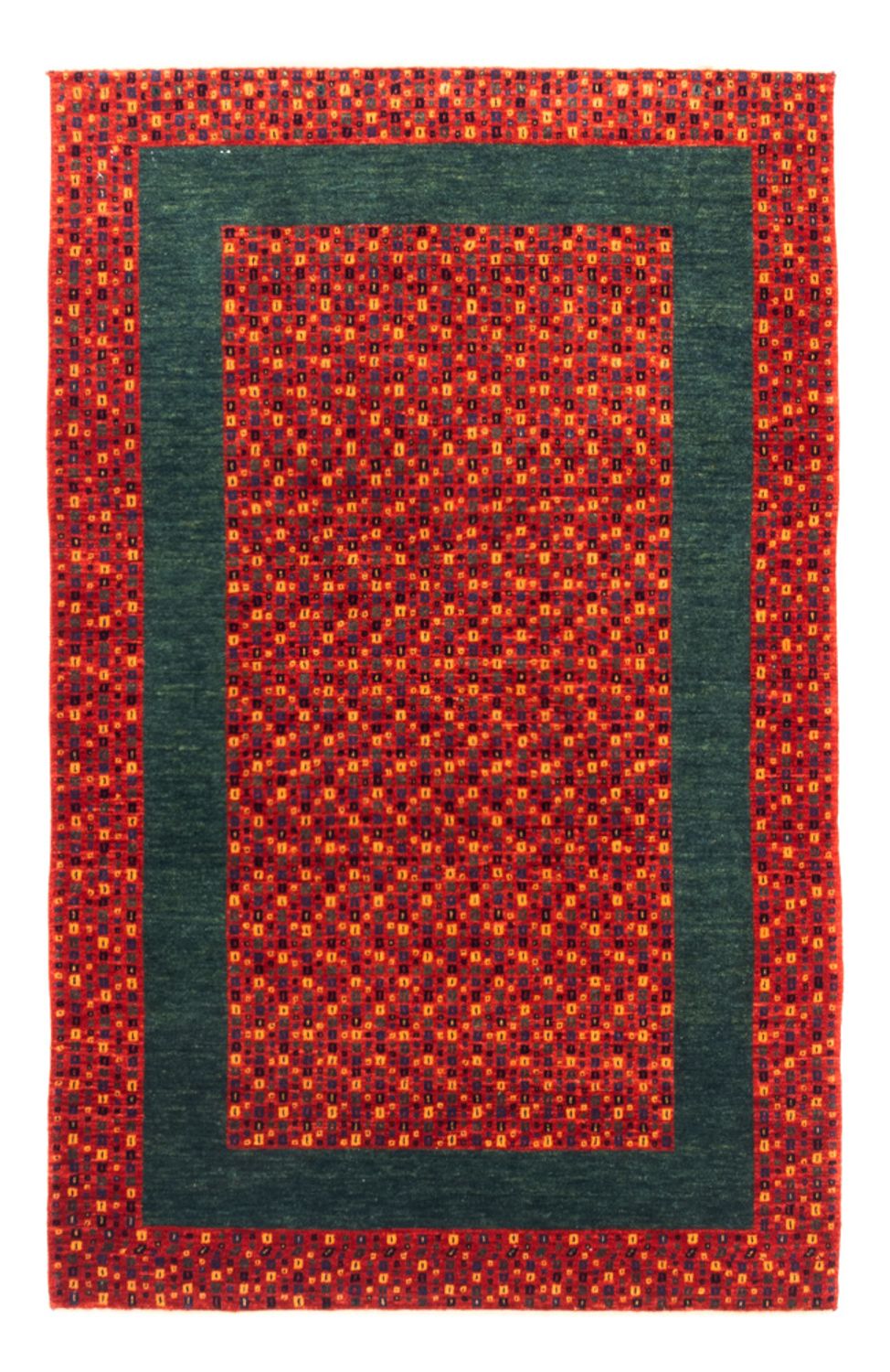 Gabbeh-tæppe - Persisk - 152 x 100 cm - rød