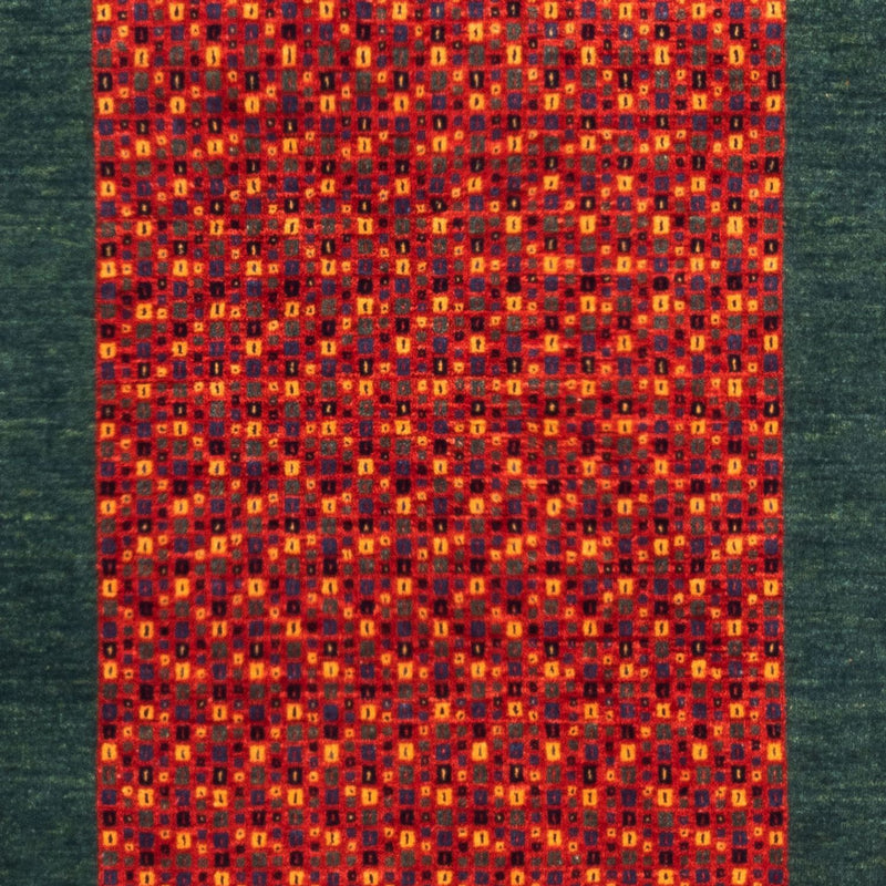 Gabbeh-tæppe - Persisk - 152 x 100 cm - rød