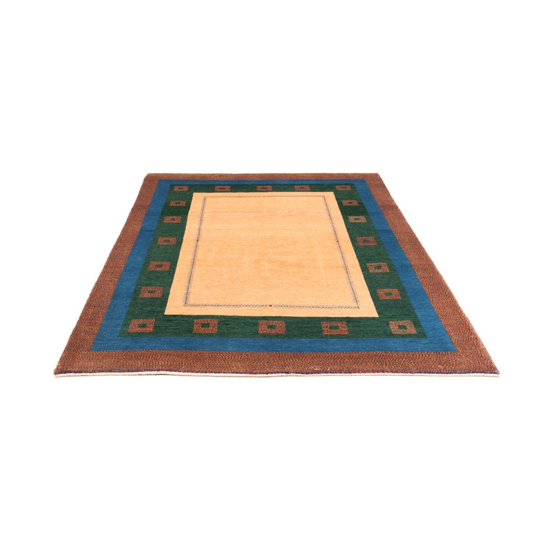 Gabbeh-tæppe - Persisk - 204 x 152 cm - creme