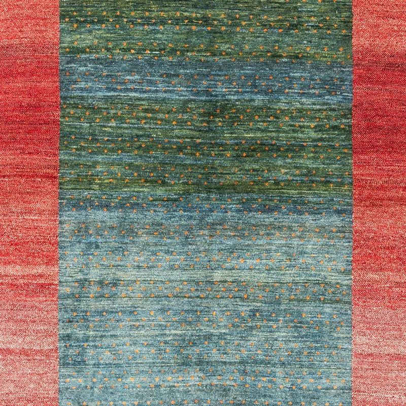 Gabbeh-tæppe - Persisk - 236 x 172 cm - grøn