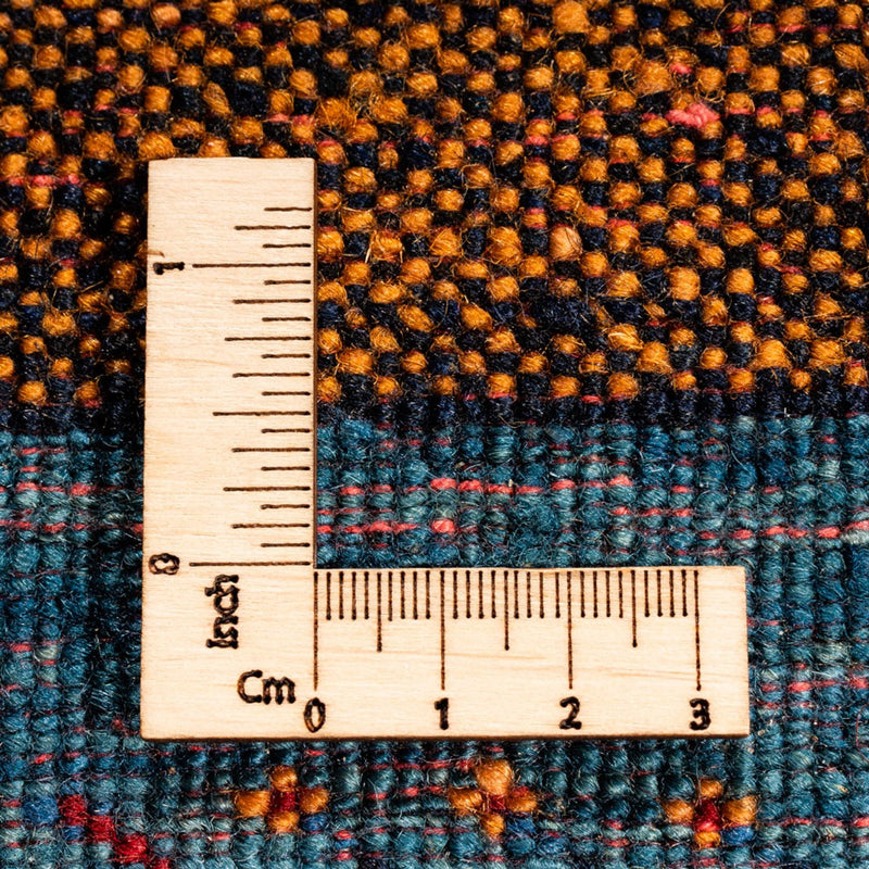 Gabbeh-tæppe - Persisk - 236 x 172 cm - grøn