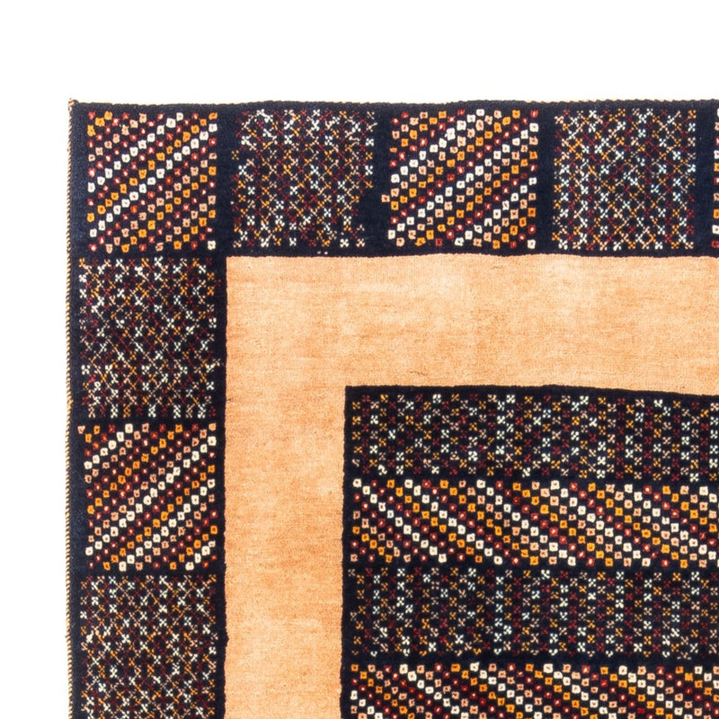 Gabbeh-tæppe - Persisk - 200 x 156 cm - flerfarvet