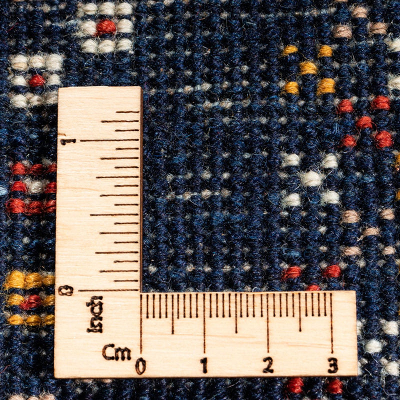 Gabbeh-tæppe - Persisk - 200 x 156 cm - flerfarvet