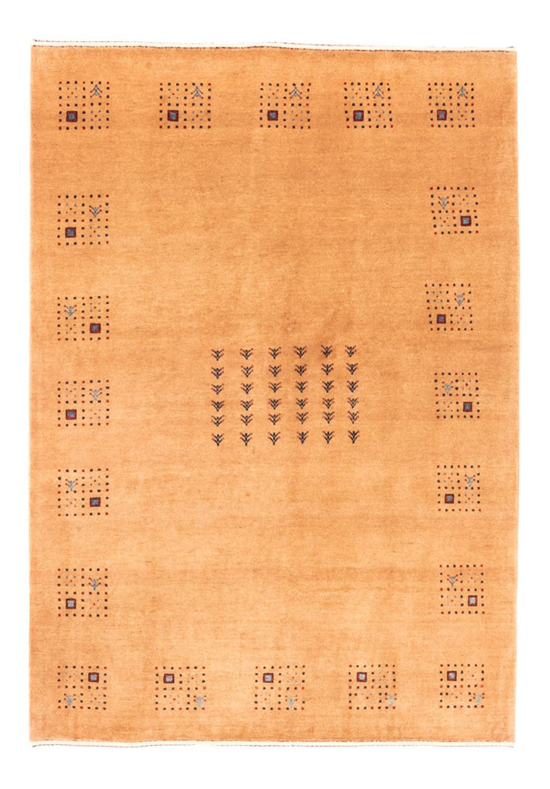 Gabbeh-tæppe - Persisk - 198 x 147 cm - beige