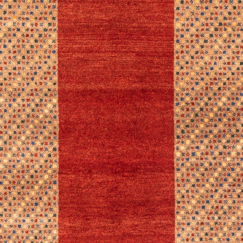 Løber Gabbeh-tæppe - Persisk - 197 x 80 cm - rød
