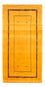 Gabbeh-tæppe - Persisk - 155 x 83 cm - gul