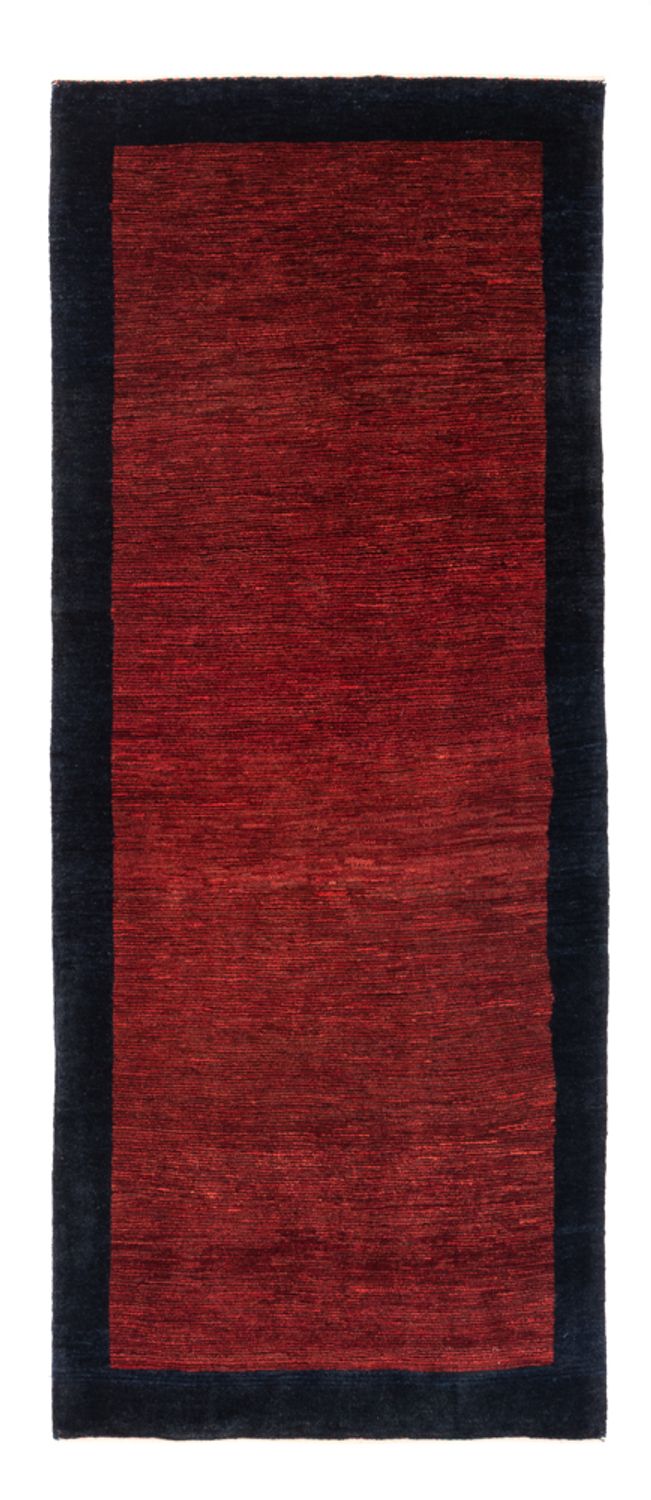 Løber Gabbeh-tæppe - Persisk - 193 x 80 cm - vin rød